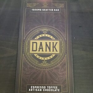 🍫Dank-Artisan Chocolate 1500mg Shatter Bar $35 each  🍫restocked