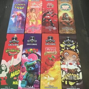 NEW GAS ⛽️ GANG – 2g Disposable $60 each 🚚BACK IN STOCK GREAT DEAL🚚